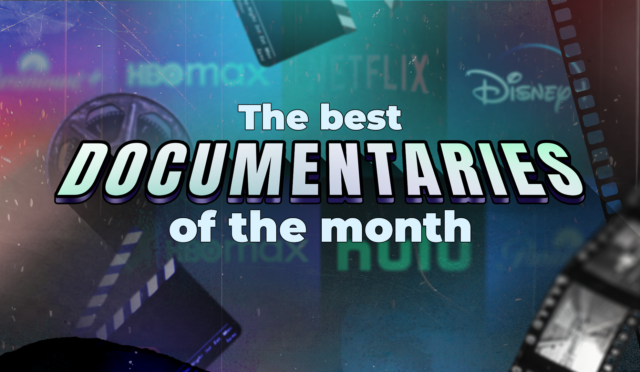 graphic-reading-the-best-documentaries-of-the-month-over-streaming-logos-and-film-elements_